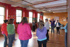 "Finding Your Voice" workshop at Arts In Reach